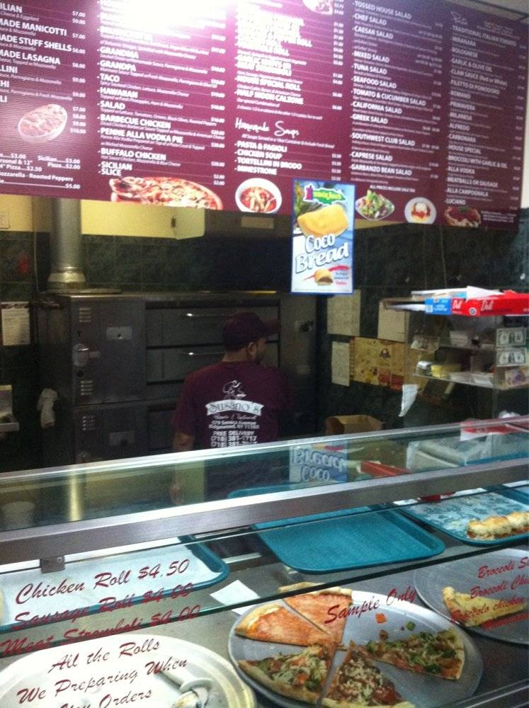 Susanos Pizzeria | meal delivery | 679 Seneca Ave, Ridgewood, NY 11385, USA | 7183811717 OR +1 718-381-1717