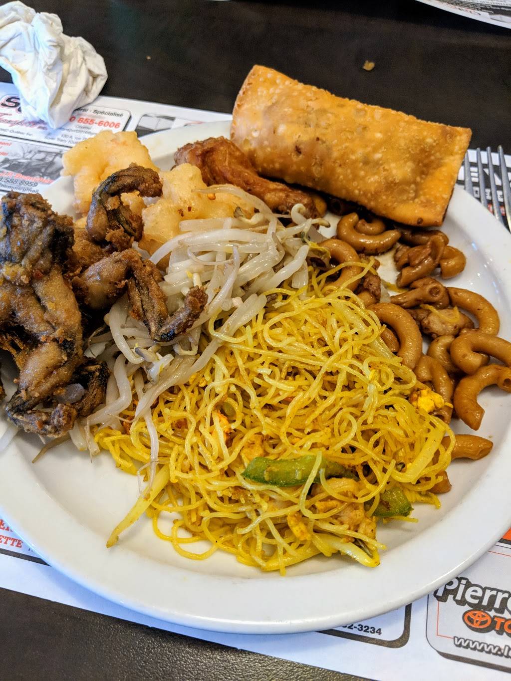 Buffet chinois Chez Song | restaurant | 5505 QC-132, Contrecoeur, QC J0L 1C0, Canada | 4505875967 OR +1 450-587-5967