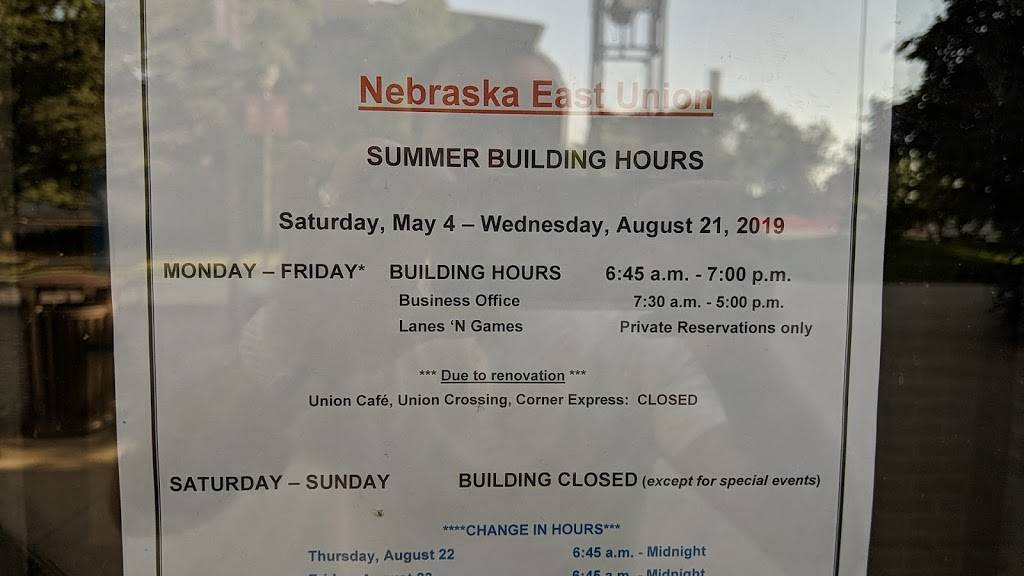 East Campus Union Café & Grill | restaurant | 1705 Arbor Dr, Lincoln, NE 68503, USA | 8007428800 OR +1 800-742-8800