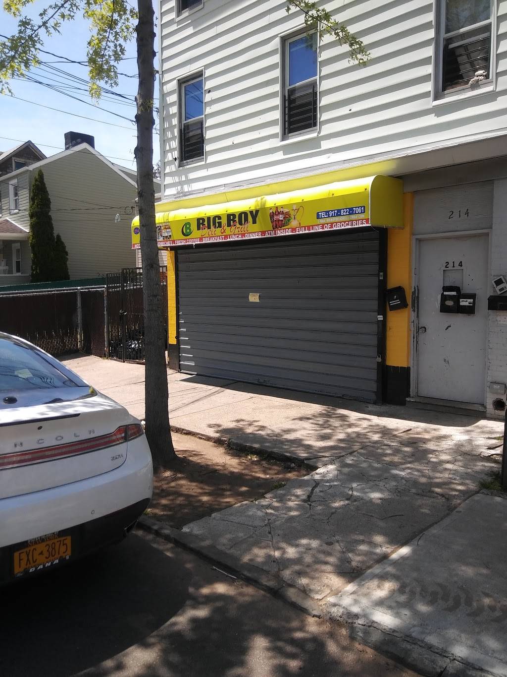 Big Boy Deli & Grill | restaurant | 214 Gordon St, Staten Island, NY 10304, USA | 9178227061 OR +1 917-822-7061