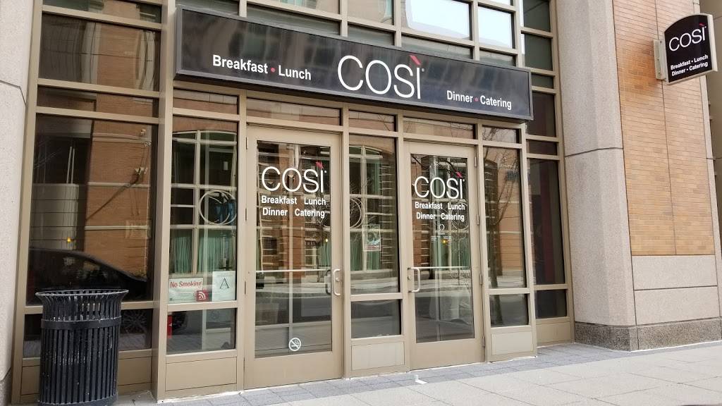 Cosi | meal takeaway | 2 Seaport Ln, Boston, MA 02210, USA | 6177202674 OR +1 617-720-2674