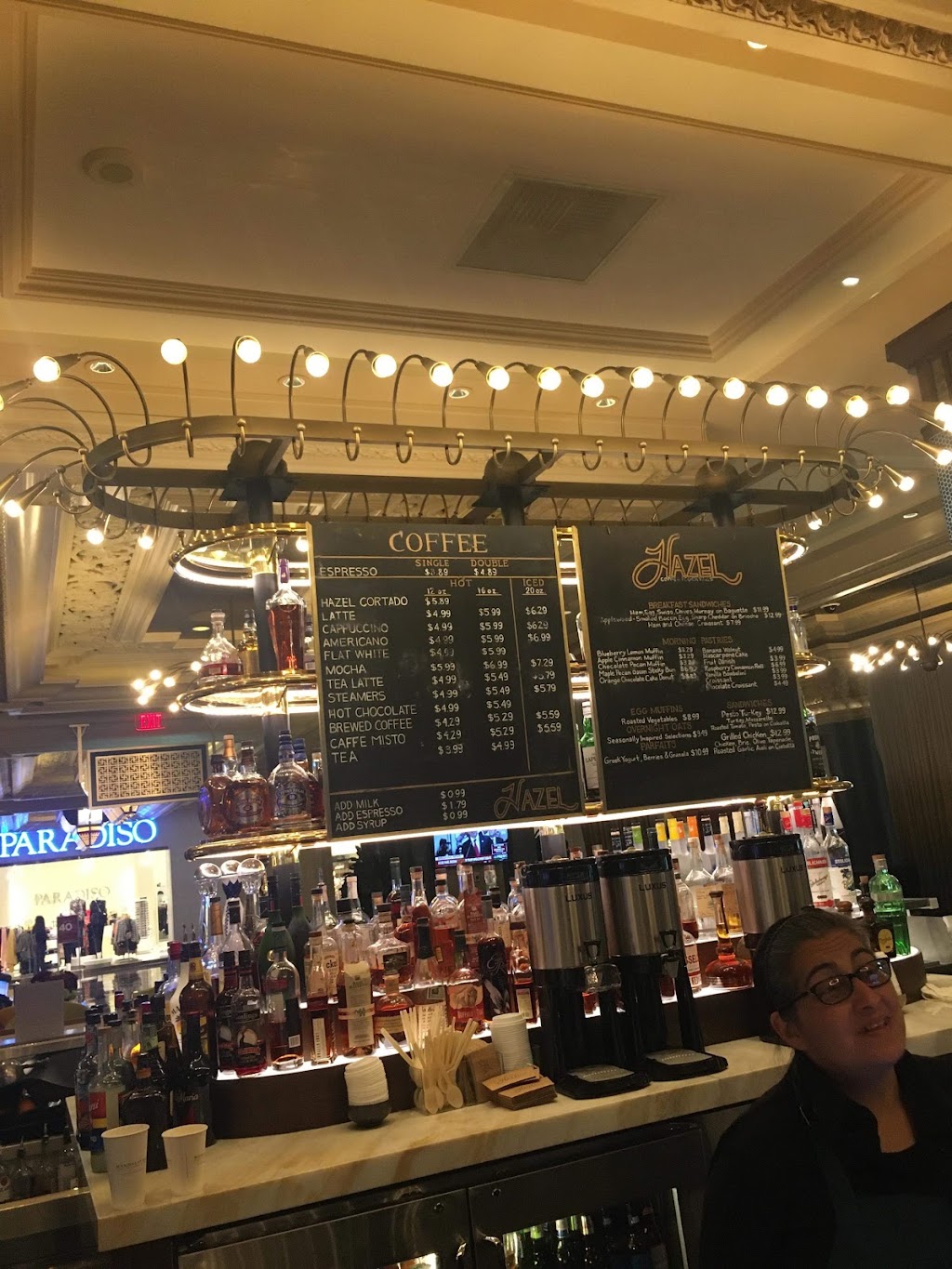 Hazel Coffee & Cocktails | cafe | 3950 S Las Vegas Blvd, Las Vegas, NV 89119, USA | 8776327700 OR +1 877-632-7700