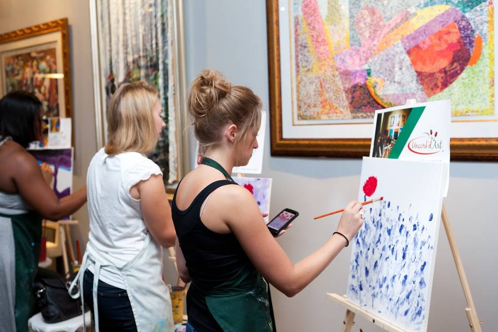 Uncork’d Art | restaurant | 1834 Columbia Road Northwest, 3rd Floor, Washington, DC 20005, USA | 8883171047 OR +1 888-317-1047