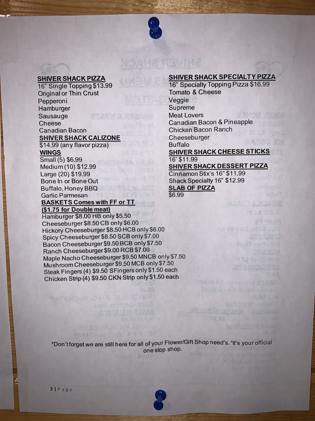 Shiver Shack and Stems | restaurant | 306 Wilson St, Valliant, OK 74764, USA | 5809337836 OR +1 580-933-7836