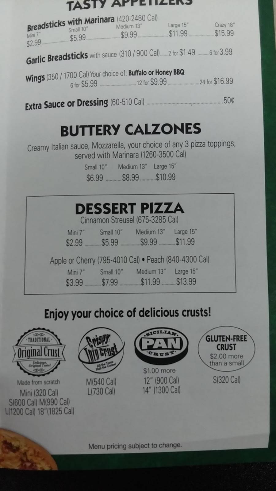 Gambinos Pizza | meal delivery | 1321 W Central Ave, El Dorado, KS 67042, USA | 3163228827 OR +1 316-322-8827
