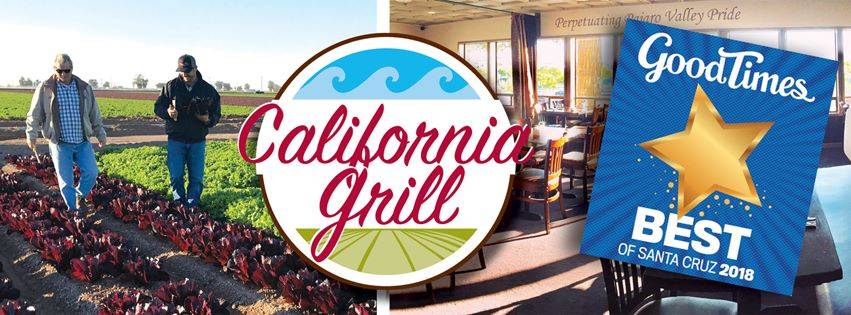 California Grill and Bar | restaurant | 40 Penny Ln, Watsonville, CA 95076, USA | 8317228052 OR +1 831-722-8052