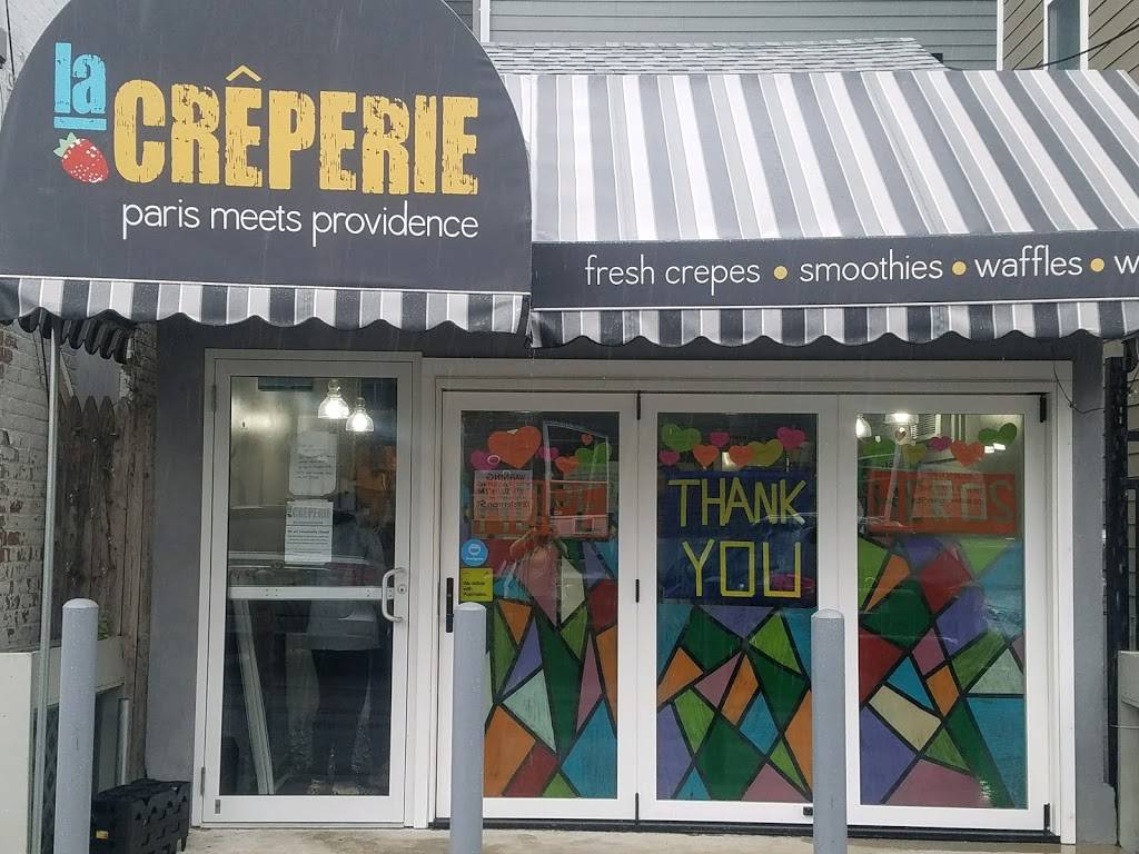 La Creperie | restaurant | 82 Fones Alley, Providence, RI 02906, USA | 4017515536 OR +1 401-751-5536