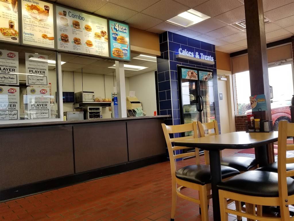 Dairy Queen | restaurant | 2113 Confederate Blvd, Appomattox, VA 24522, USA | 4343527411 OR +1 434-352-7411