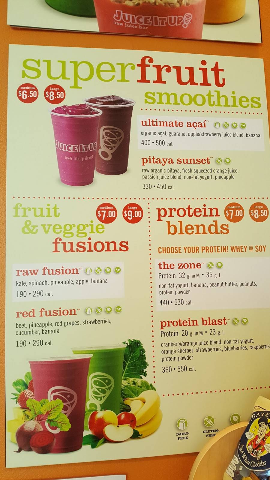 Juice It Up! | restaurant | 5155 State University Dr, Los Angeles, CA 90032, USA | 3233436551 OR +1 323-343-6551