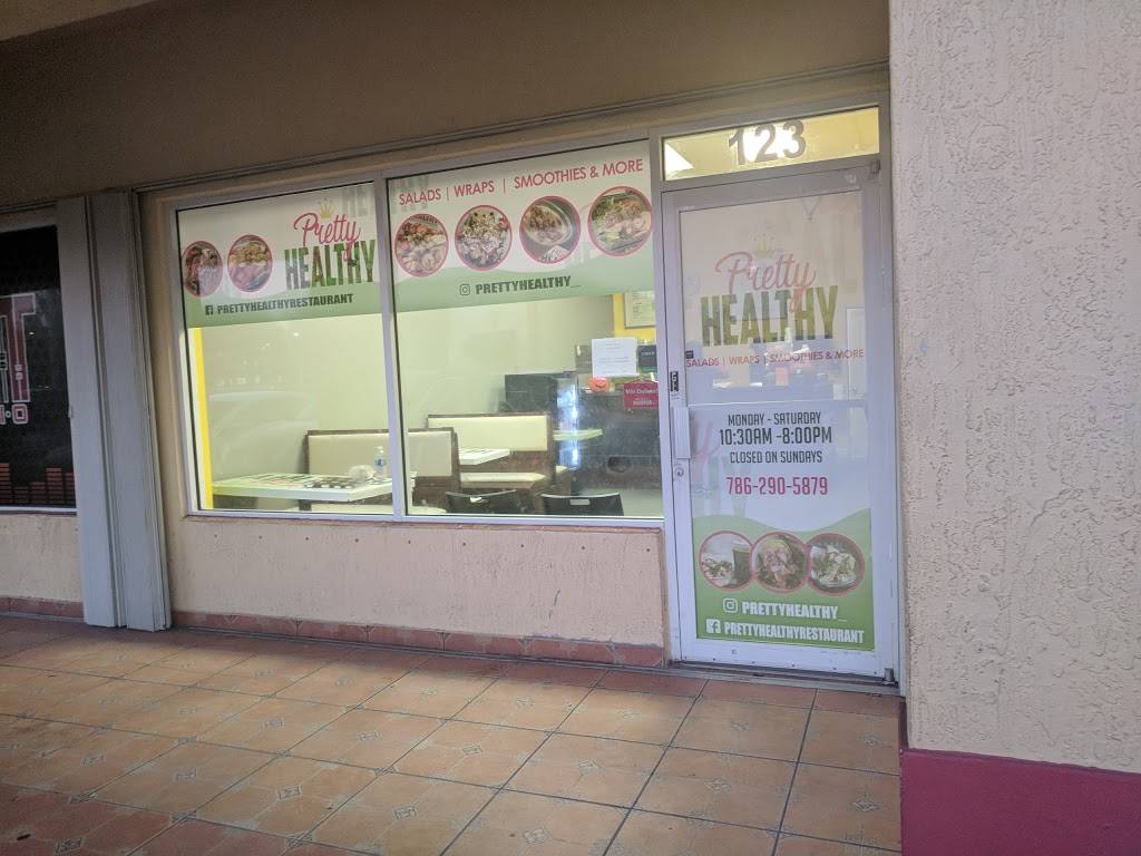 Pretty healthy | restaurant | 17560 NW 27th Ave Suite 123, Miami Gardens, FL 33056, USA | 7862905879 OR +1 786-290-5879