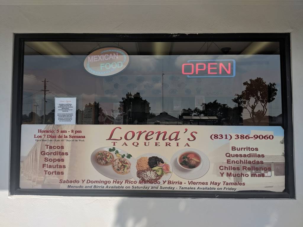 Lorenas Taqueria | restaurant | 132 Broadway St, King City, CA 93930, USA | 8313869060 OR +1 831-386-9060