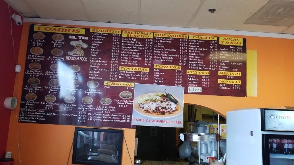 EL Tri | restaurant | 8987 W Olive Ave, Peoria, AZ 85345, USA | 6237730223 OR +1 623-773-0223