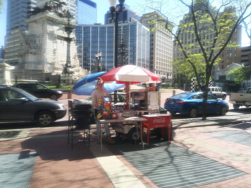 Mr. & Mrs. Hotdog stand | meal takeaway | 801 W Washington St, Indianapolis, IN 46204, USA | 3174130483 OR +1 317-413-0483