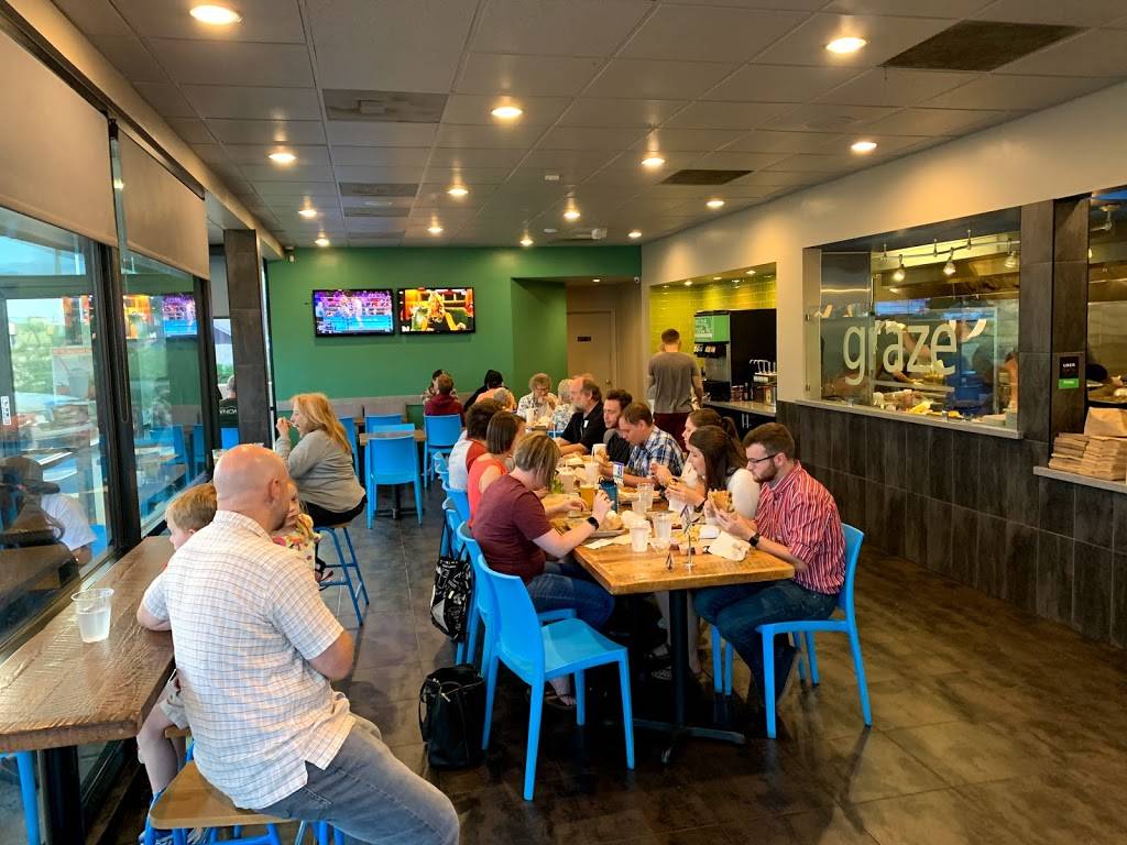 Graze Premium Burgers | restaurant | 2721 E Speedway Blvd, Tucson, AZ 85716, USA | 5202696888 OR +1 520-269-6888