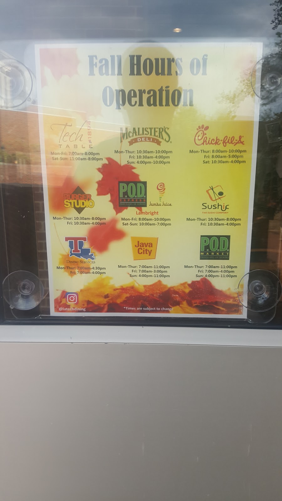 Chick-fil-A | restaurant | Wisteria, Student Center, Wisteria St Rm 208, Ruston, LA 71270, USA | 3182572195 OR +1 318-257-2195