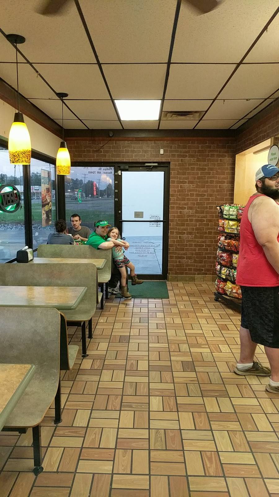 Subway | restaurant | 218 E 9th St, Rector, AR 72461, USA | 8707832253 OR +1 870-783-2253