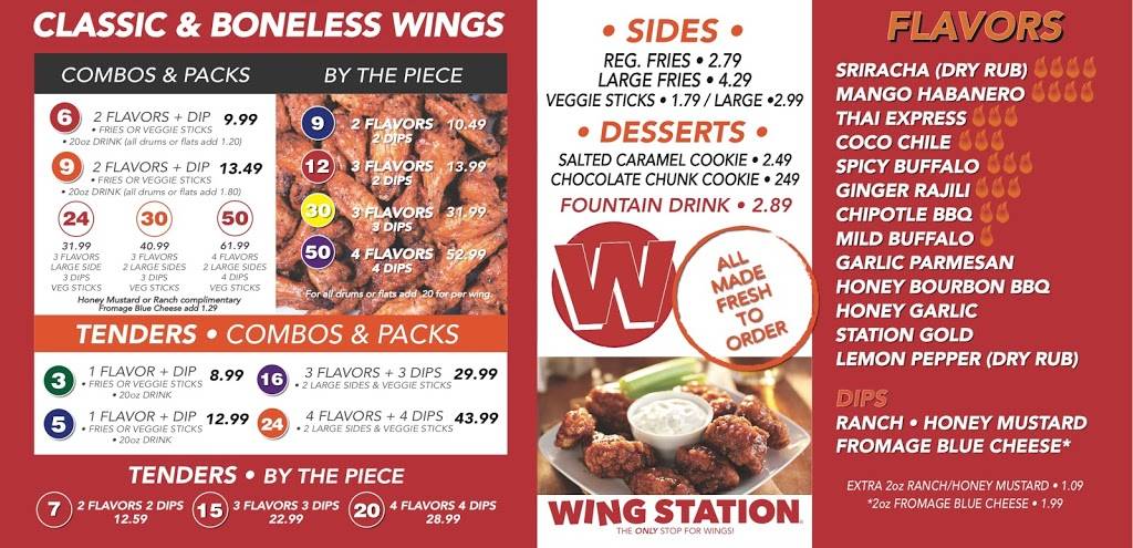 Wing Station | restaurant | 230-14 Merrick Blvd, Laurelton, NY 11413, USA | 7182762100 OR +1 718-276-2100