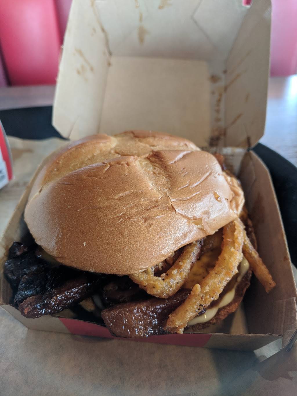 Arbys | restaurant | 155 Cobb Pkwy S, Marietta, GA 30060, USA | 7704224484 OR +1 770-422-4484