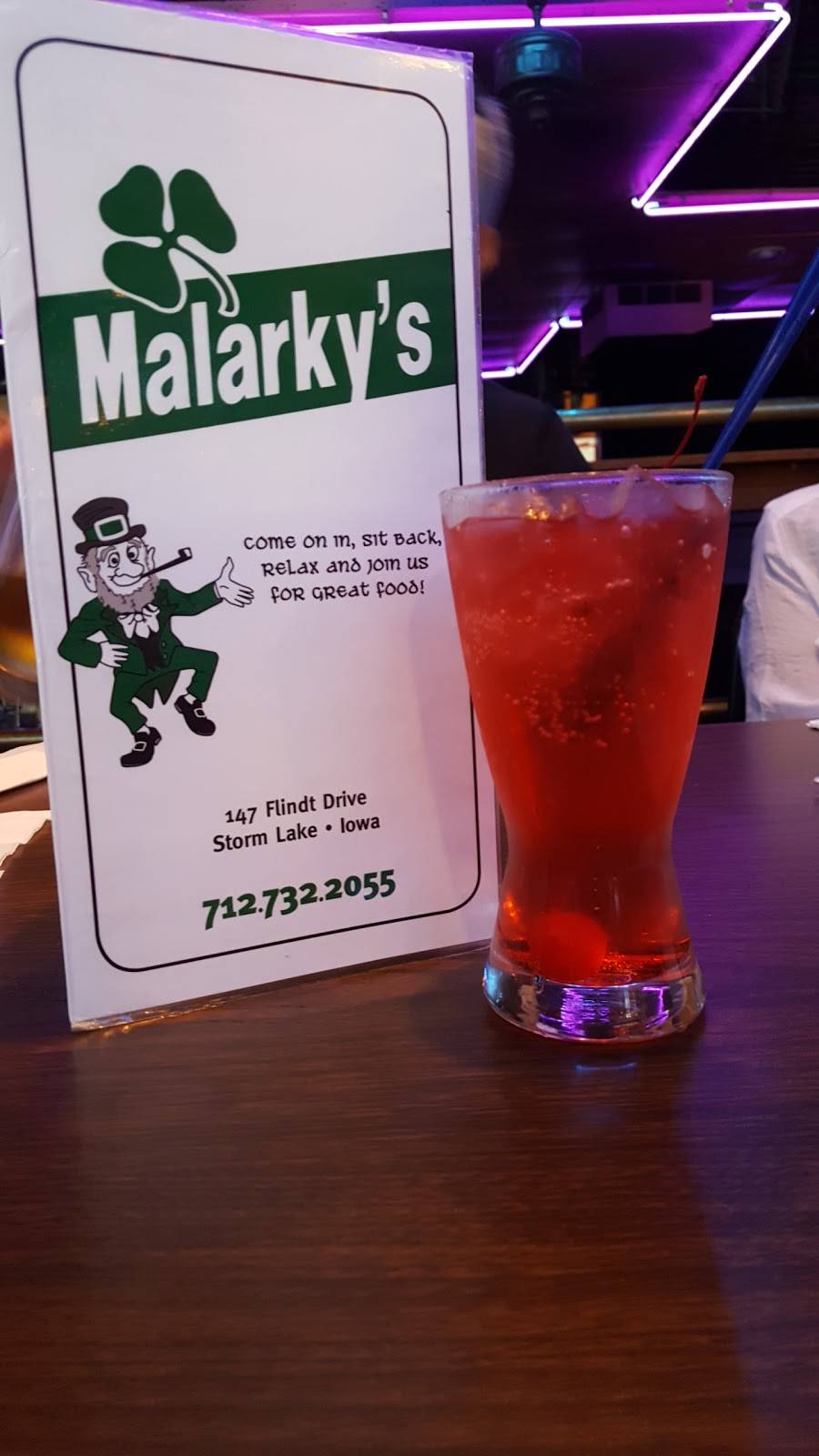 Malarkys Bar and Grill | restaurant | 147 Flindt Dr, Storm Lake, IA 50588, USA | 7127322055 OR +1 712-732-2055