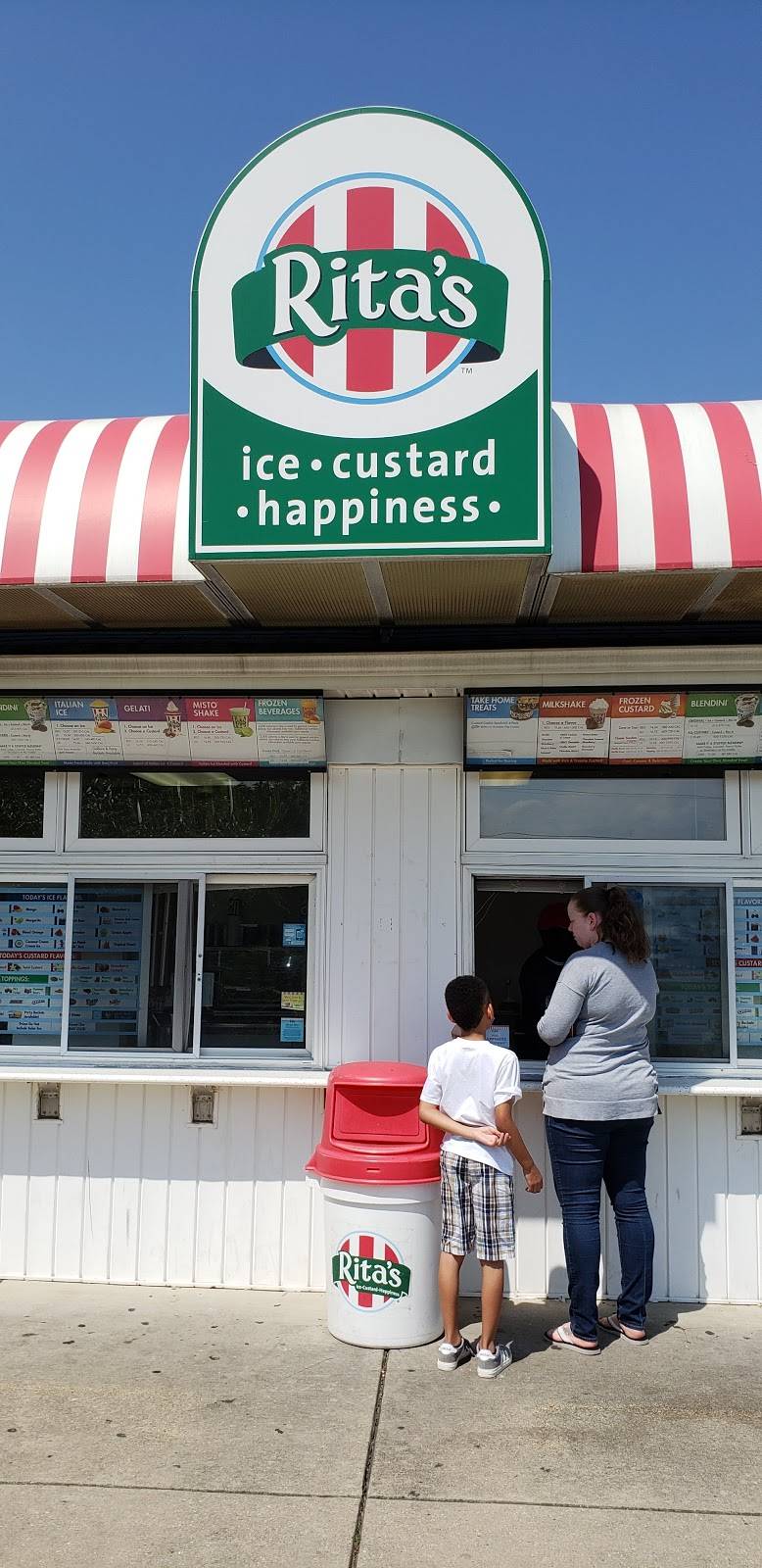 Ritas Italian Ice & Frozen Custard | restaurant | 3312 Leonardtown Rd, Waldorf, MD 20601, USA | 3016454091 OR +1 301-645-4091