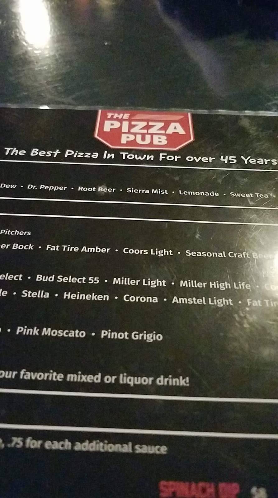 Pizza Pub | restaurant | 2901 Scioto Trail, Portsmouth, OH 45662, USA | 7403541729 OR +1 740-354-1729