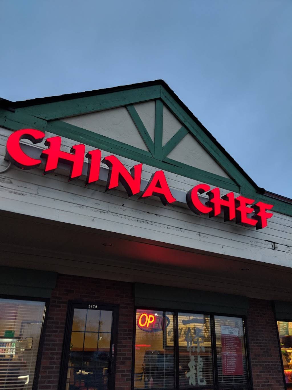 China Chef | restaurant | 2870 Washtenaw Ave, Ypsilanti, MI 48197, USA | 7344348877 OR +1 734-434-8877