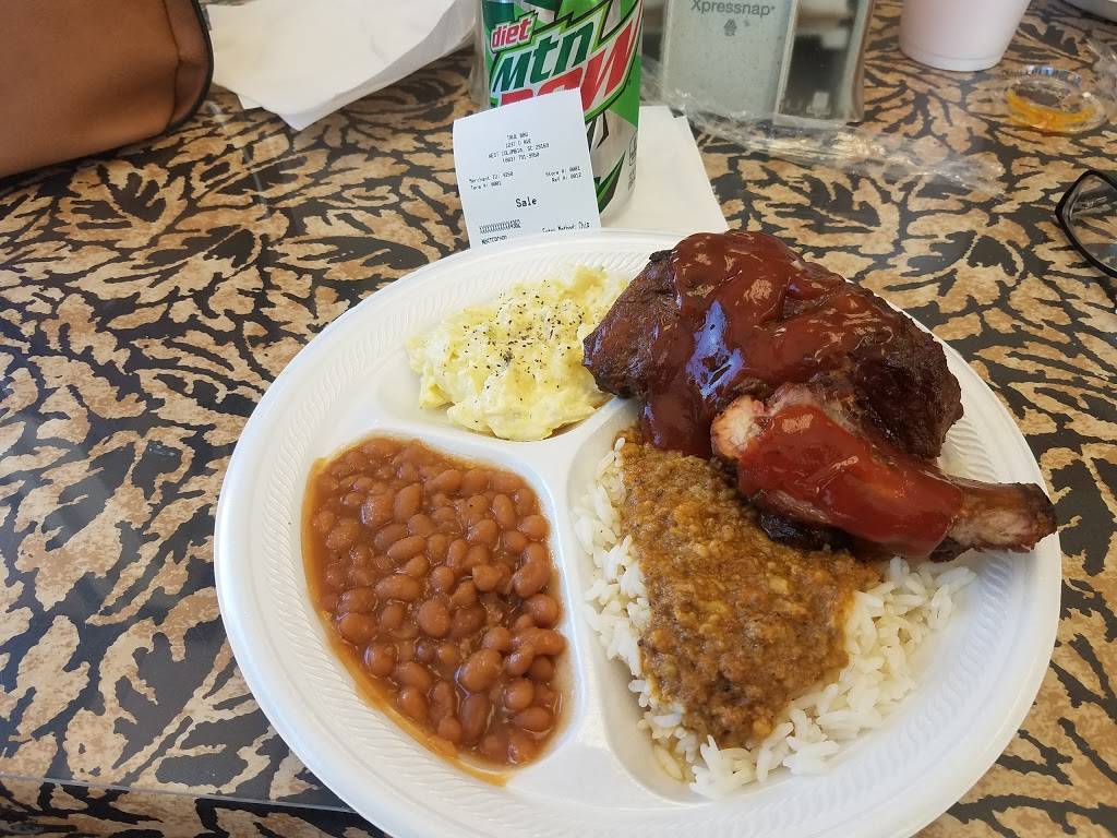 True BBQ | restaurant | 1237 D Ave, West Columbia, SC 29169, USA | 8037919950 OR +1 803-791-9950