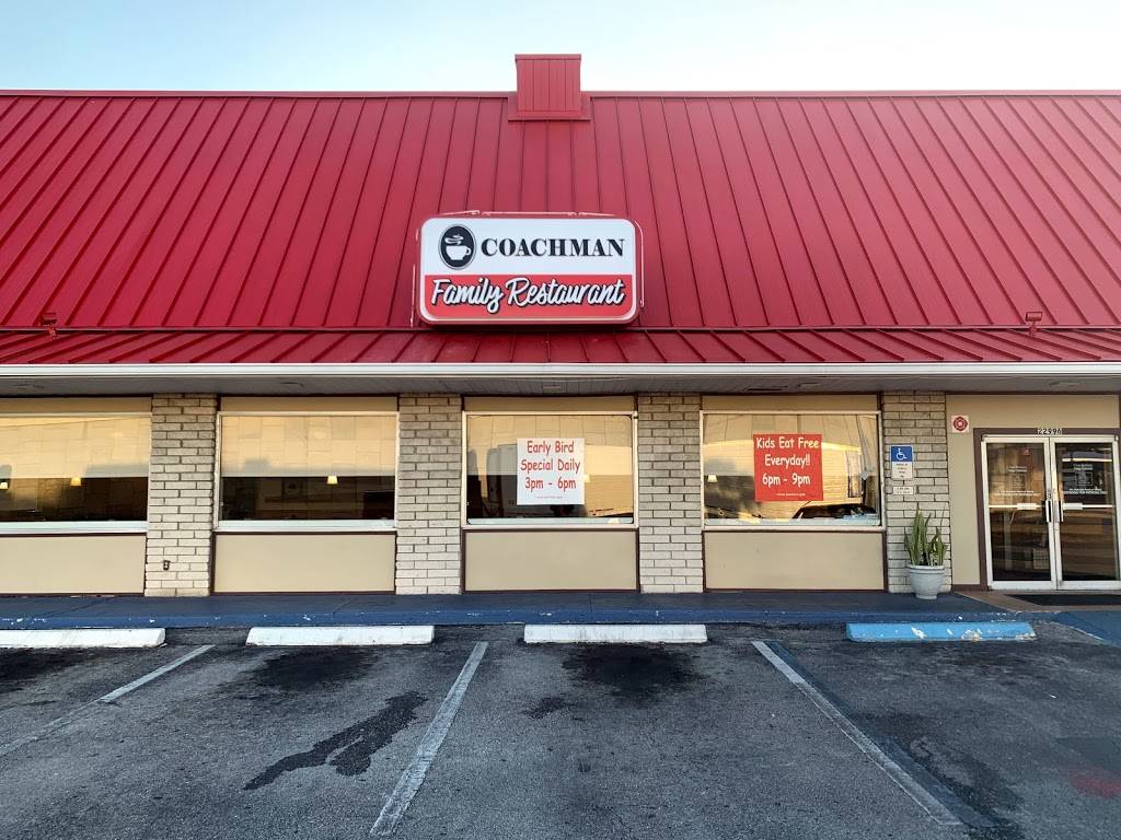 Coachman Family Restaurant | restaurant | 22996 US Hwy 19 N, Clearwater, FL 33765, USA | 7277258821 OR +1 727-725-8821