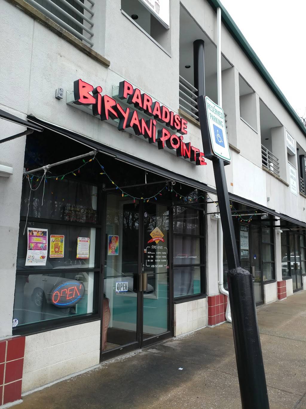 Paradise Biryani Pointe | restaurant | 6400 Baltimore National Pike, Catonsville, MD 21228, USA | 4107470080 OR +1 410-747-0080