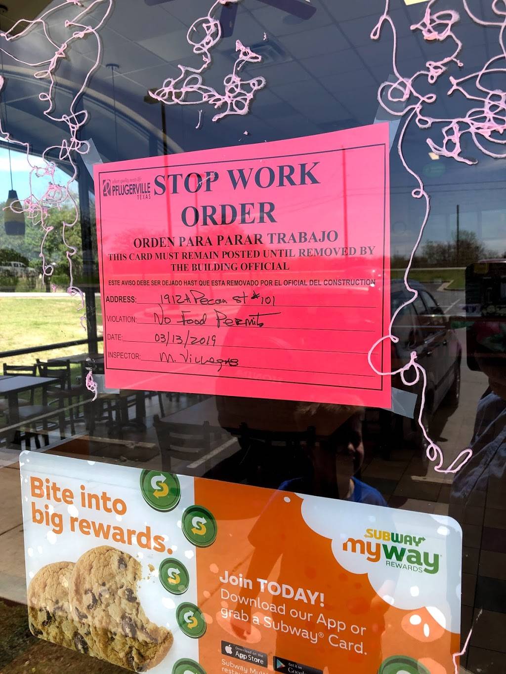 Subway Restaurants | restaurant | 1912 W Pecan St A101, Pflugerville, TX 78660, USA | 5122511117 OR +1 512-251-1117