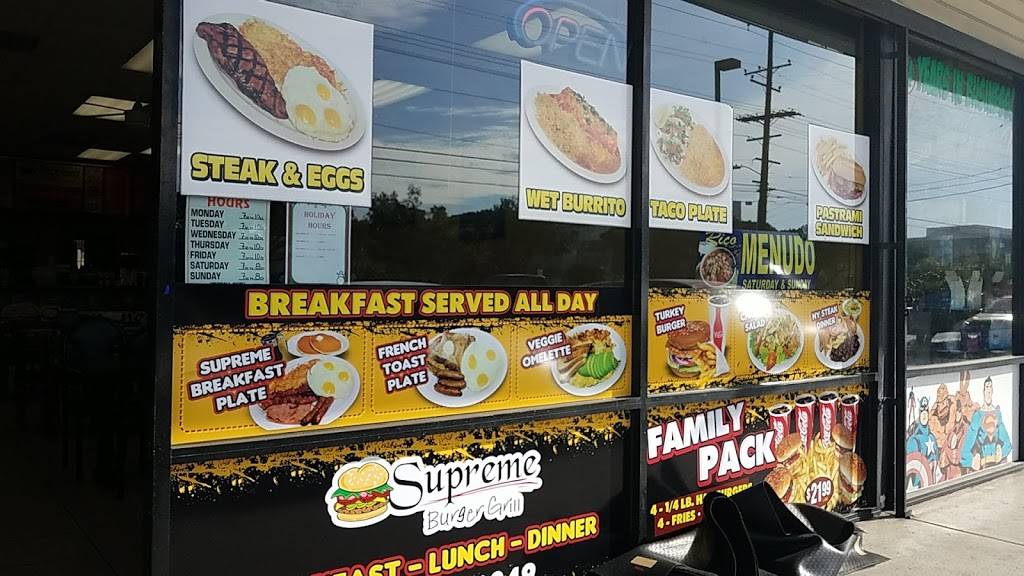 Supreme Burger Grill | restaurant | 15900 Crenshaw Blvd, Gardena, CA 90249, USA | 3105386849 OR +1 310-538-6849