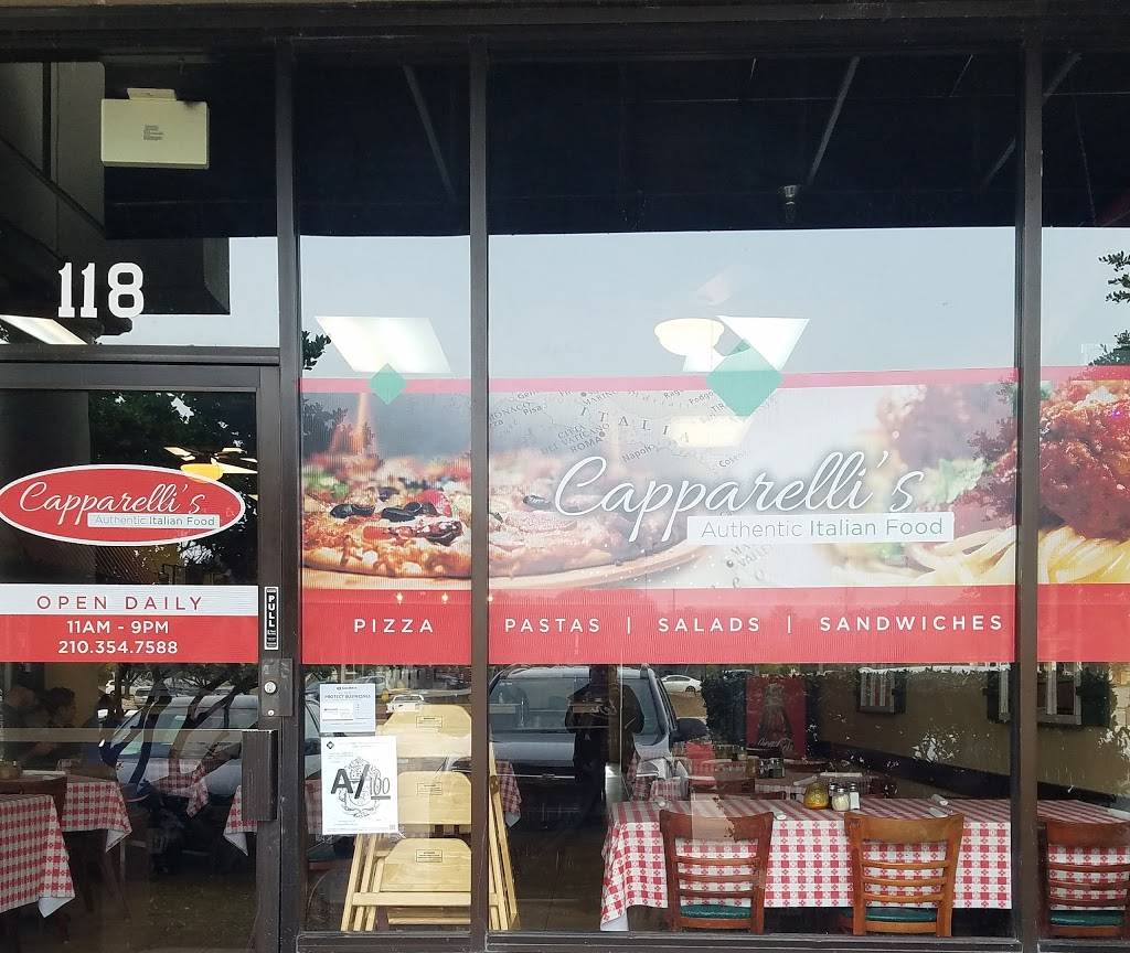 Capparellis | restaurant | 226 W Bitters Rd #118, San Antonio, TX 78216, USA | 2103547588 OR +1 210-354-7588