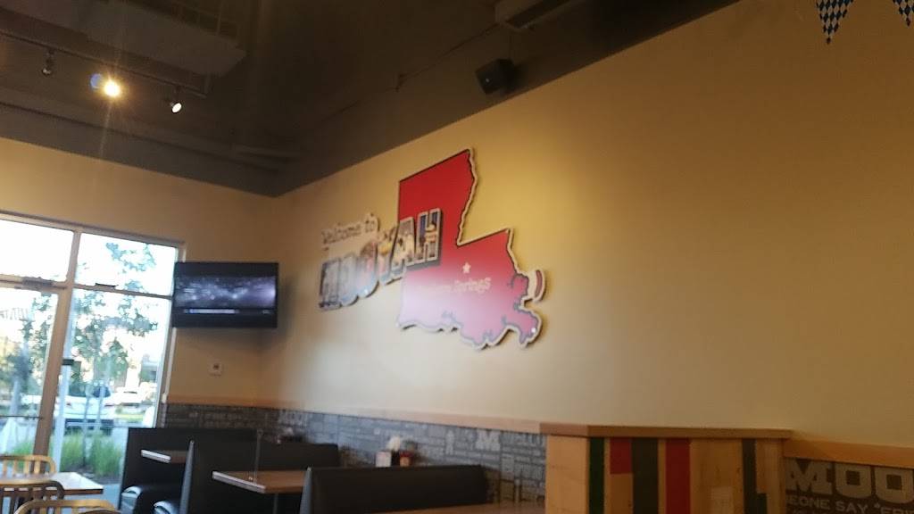 MOOYAH Burgers, Fries & Shakes | restaurant | 120 Bass Pro Blvd Ste E, Denham Springs, LA 70726, USA | 2252434649 OR +1 225-243-4649