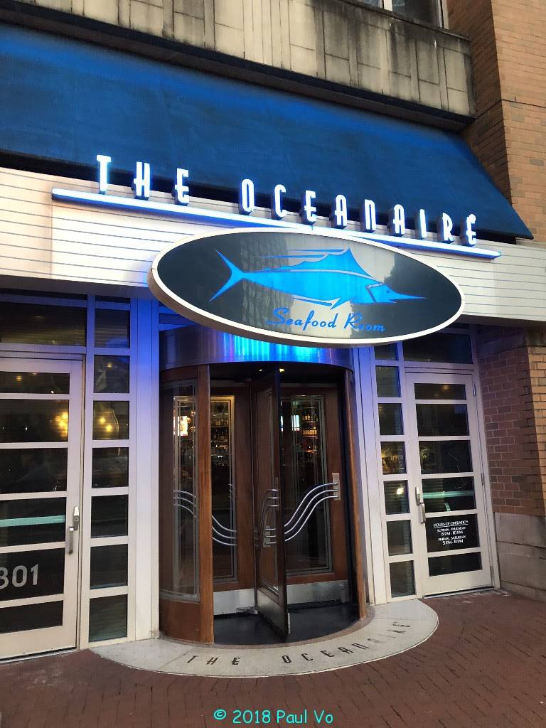 The Oceanaire Seafood Room | restaurant | 801 Aliceanna St, Baltimore, MD 21202, USA | 4438720000 OR +1 443-872-0000