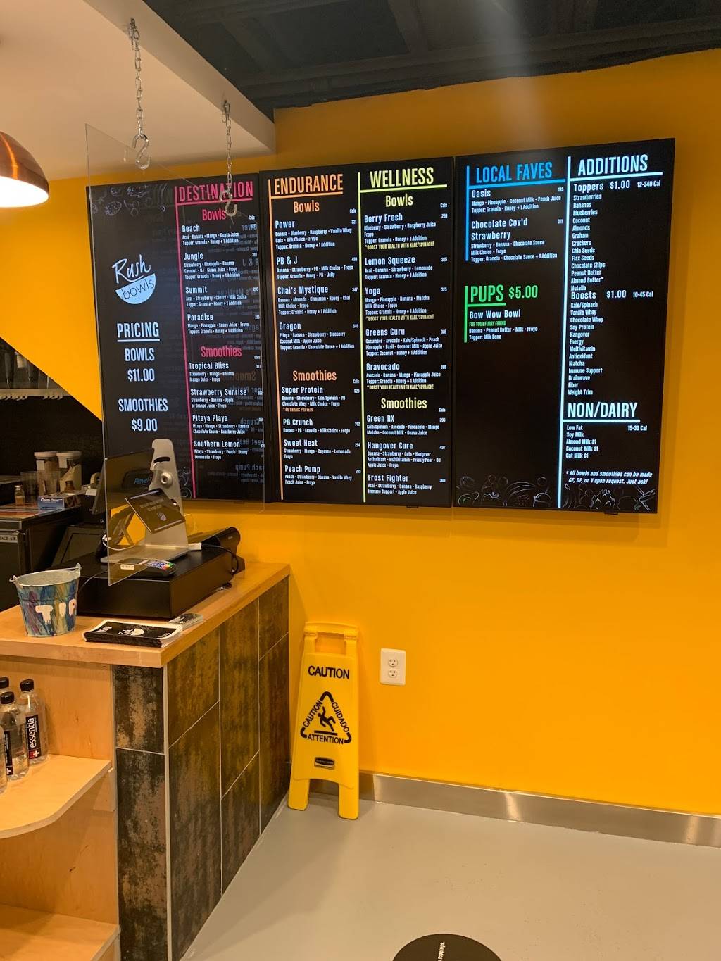 Rush Bowls | restaurant | 1209 U St NW, Washington, DC 20009, USA | 2027350953 OR +1 202-735-0953