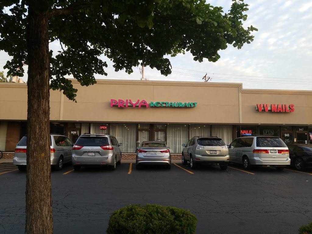 Priya Indian Restaurant | restaurant | 939 W Wise Rd, Schaumburg, IL 60193, USA | 8473012491 OR +1 847-301-2491