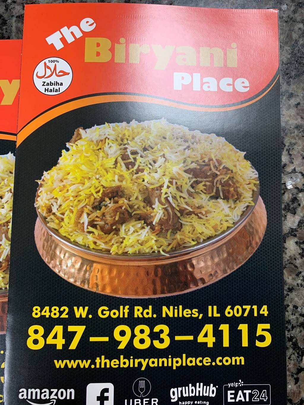 The Biryani Place | restaurant | 8482 W Golf Rd, Niles, IL 60714, USA | 8479834115 OR +1 847-983-4115