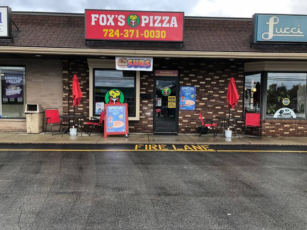 Foxs Pizza | restaurant | 3589 Brodhead Rd, Monaca, PA 15061, USA | 7243710030 OR +1 724-371-0030