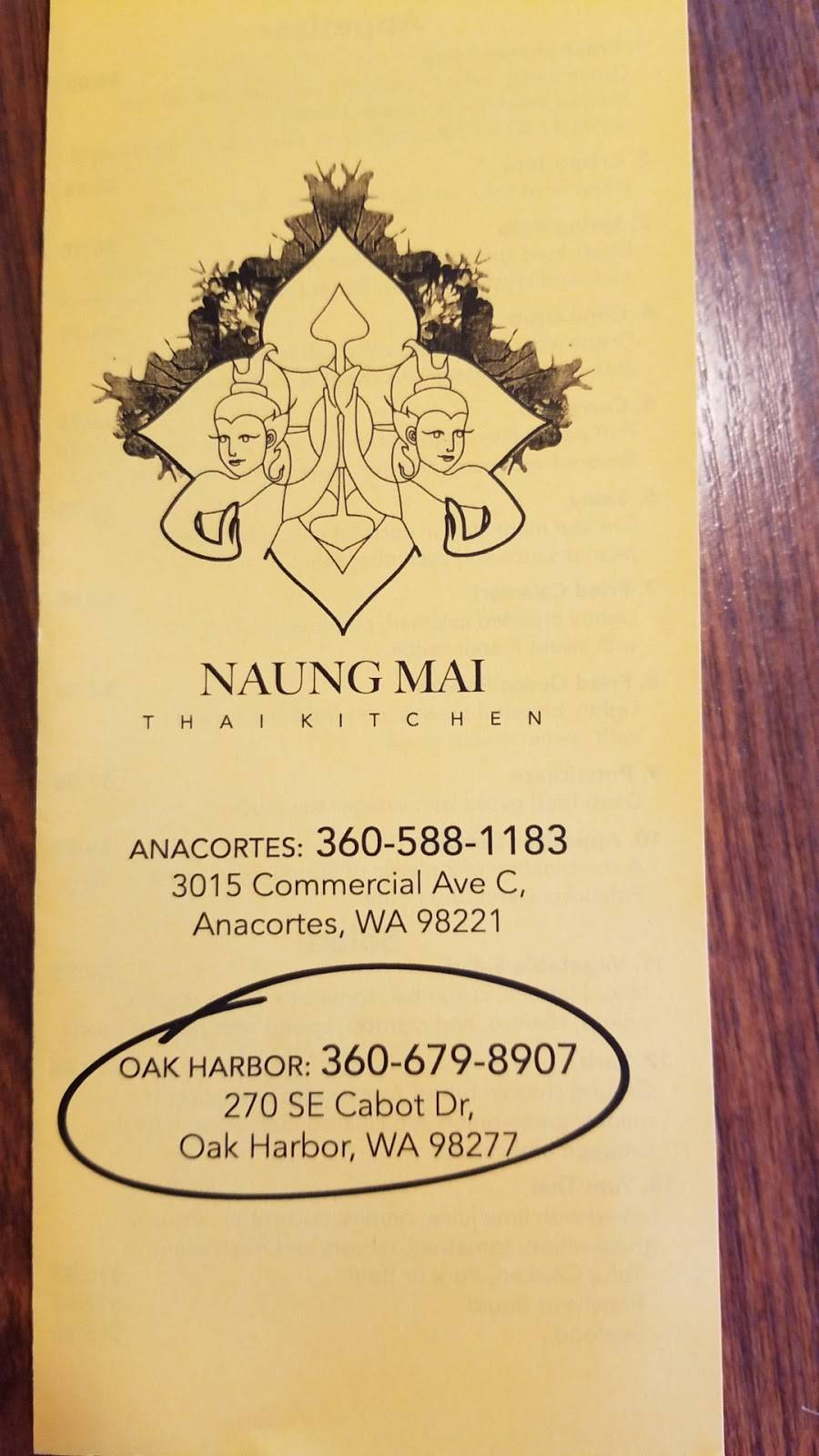 Naung Mai Thai Kitchen | restaurant | 270 SE Cabot Dr, Oak Harbor, WA 98277, USA | 3606798907 OR +1 360-679-8907