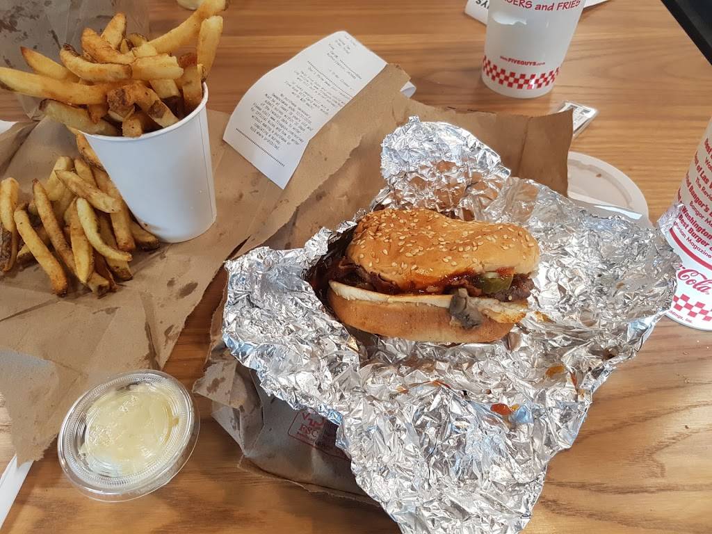 Five Guys | meal takeaway | 3841 W Kennedy Blvd, Tampa, FL 33609, USA | 8138790300 OR +1 813-879-0300