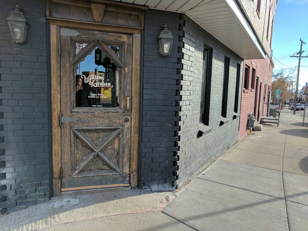 Williams & Graham | night club | 3160 Tejon St, Denver, CO 80211, USA | 3039978886 OR +1 303-997-8886