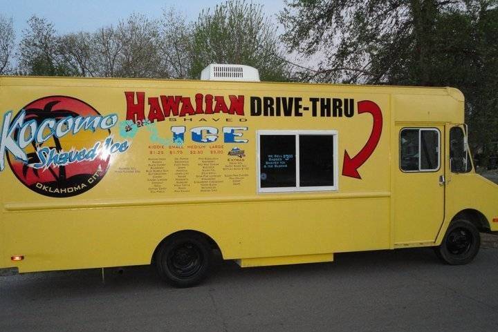 Shaved Ice Truck | meal takeaway | 3625 NW 23rd St, Oklahoma City, OK 73107, USA | 4056331255 OR +1 405-633-1255