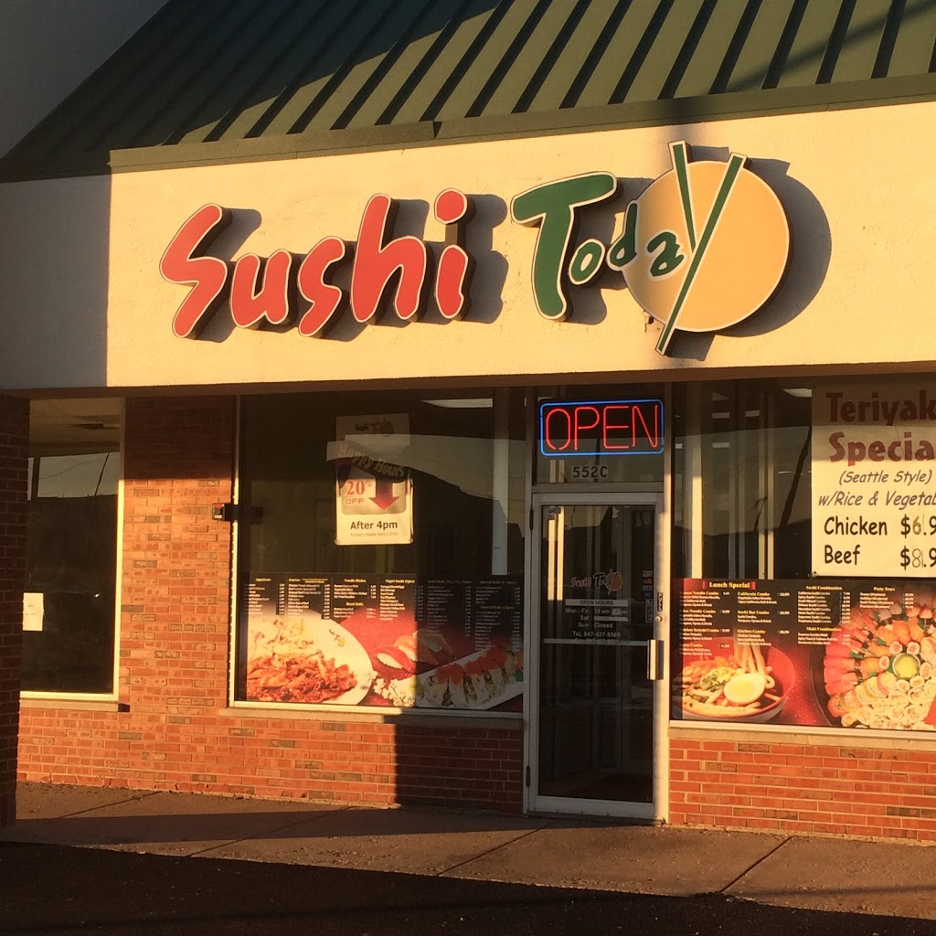 Sushi Today | restaurant | 552 Devon Ave # C, Elk Grove Village, IL 60007, USA | 8474278560 OR +1 847-427-8560