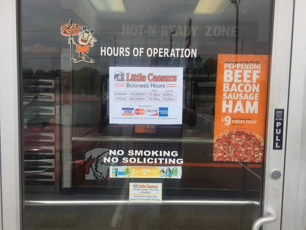 Little Caesars Pizza | meal takeaway | 1780 Tiny Town Rd, Clarksville, TN 37042, USA | 9315526982 OR +1 931-552-6982