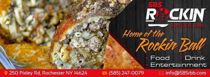 585 Rockin Burger Bar | restaurant | 250 Pixley Rd, Rochester, NY 14624, USA | 5852470079 OR +1 585-247-0079