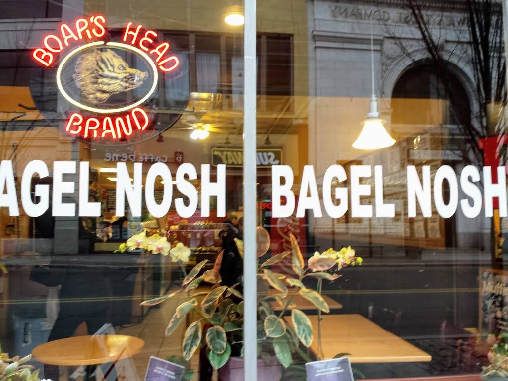 Bagel Nosh | bakery | 357 George St, New Brunswick, NJ 08901, USA | 7322467546 OR +1 732-246-7546