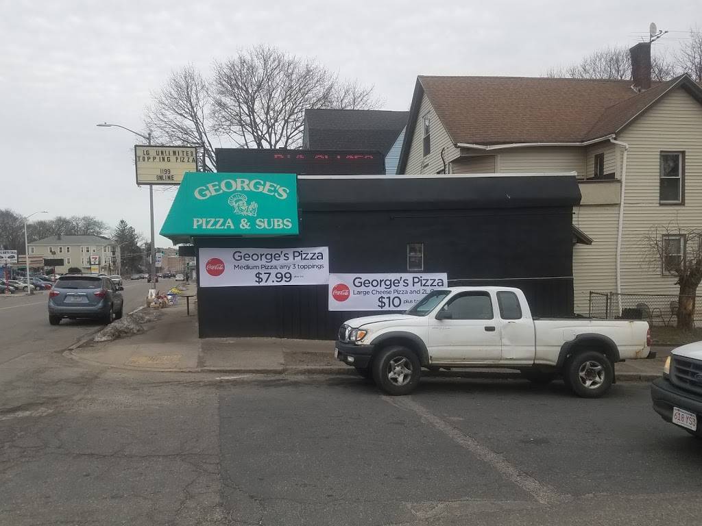 Georges Pizza | restaurant | 1347 Main St, Worcester, MA 01603, USA | 5087554513 OR +1 508-755-4513