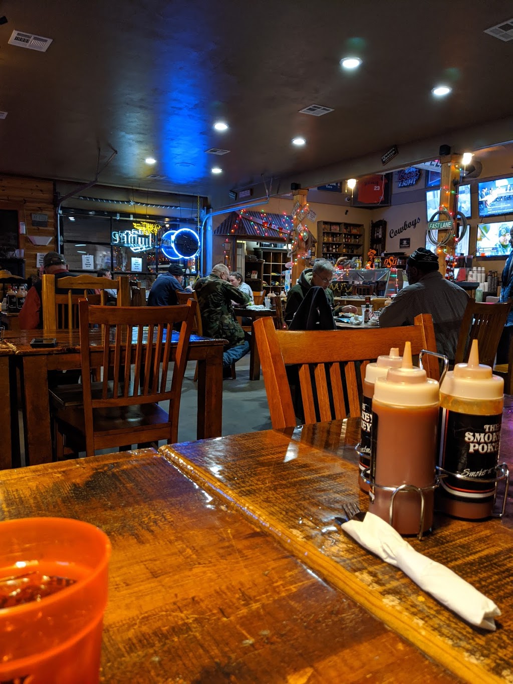 Cowboy Travel Plaza & Smokey Pokey | restaurant | 522 S Peach Road (Exit 174 I-35 &, OK-51, Orlando, OK 73073, USA | 4054135543 OR +1 405-413-5543