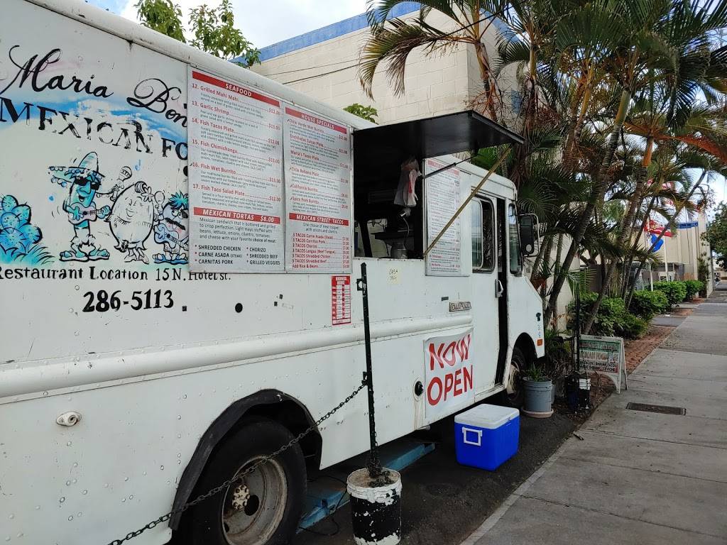 Maria Bonita Lunchwagon | restaurant | 50 Kihapai St, Kailua, HI 96734, USA | 8082865113 OR +1 808-286-5113