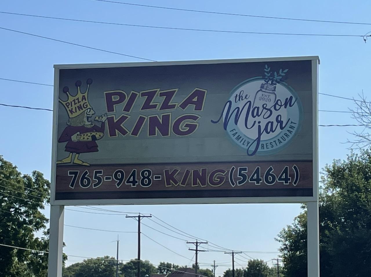 Pizza King | restaurant | 824 N Mill St, Fairmount, IN 46928, USA | 7659485464 OR +1 765-948-5464